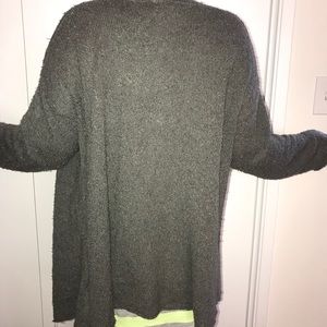 Grey cardigan